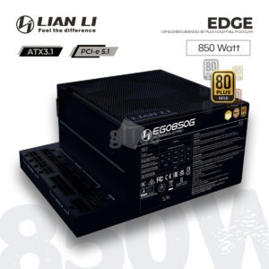 LIAN LI EDGE 850W 80+ Gold FULL MODULAR BLACK