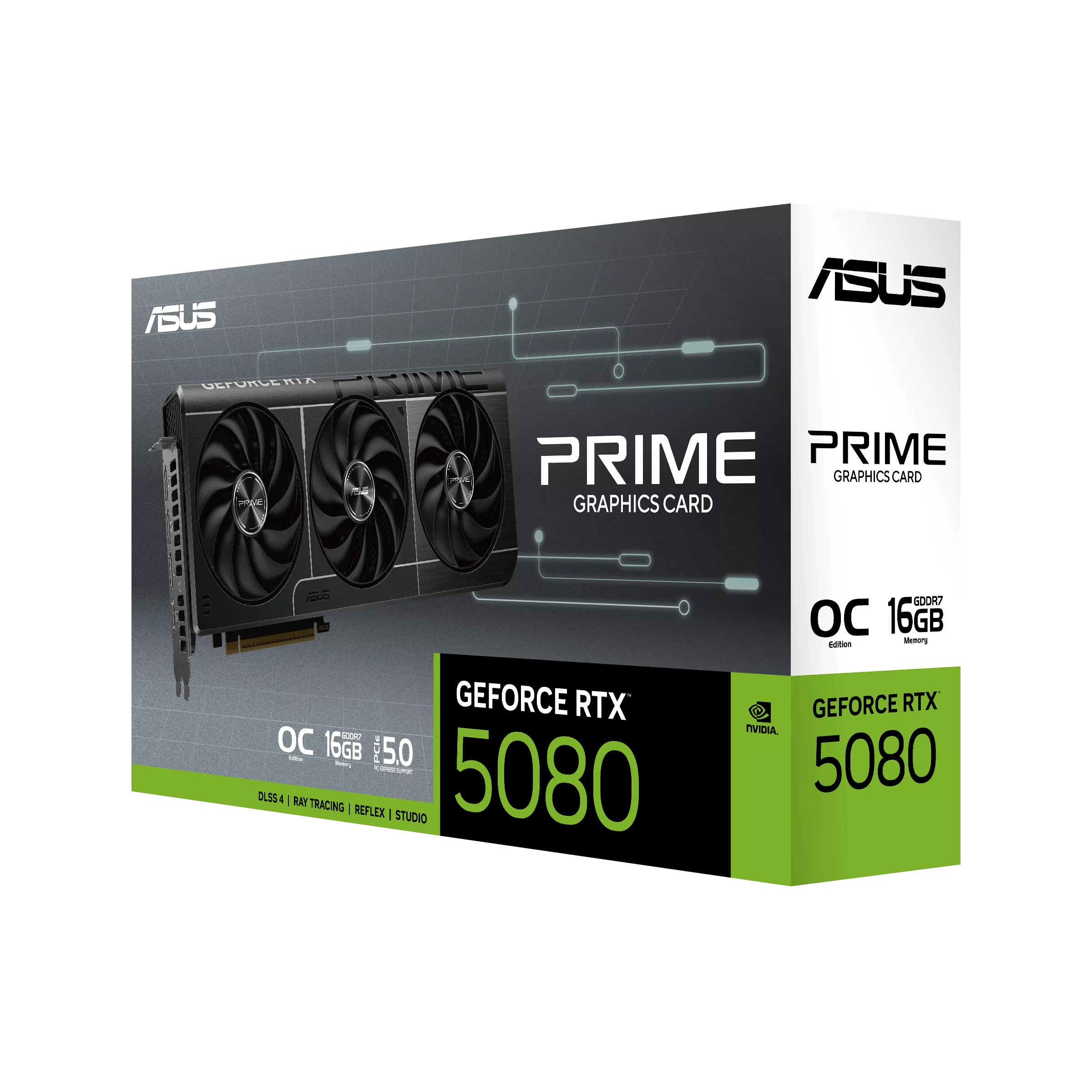 ASUS GeForce RTX 5080 16GB GDDR7 OC PRIME-RTX5080-O16G