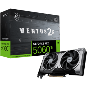 MSI Graphic card GeForce RTX 5060 Ti 16GB GDDR7 VENTUS 2X OC PLUS