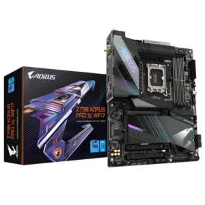 GIGABYTE Motherboard Z790 A PRO X WIFI7 s1700 Z790 4xDDR5 M.2 Wi-Fi ATX