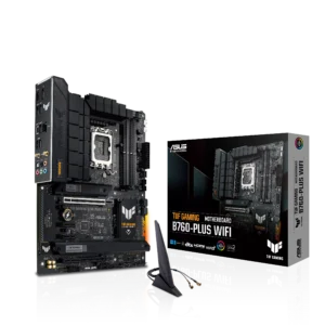 ASUS TUF GAMING B760-PLUS WIFI s1700 B760 4xDDR5 M.2 HDMI DP Wi-Fi BT ATX