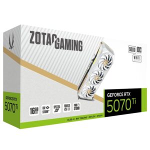 ZOTAC Graphic Adapter GeForce RTX 5070 Ti 16GB GDDR7 SOLID Core OC White Edition