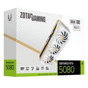 Zotac GAMING GeForce RTX5080 SOLID OC White Edition 16GB