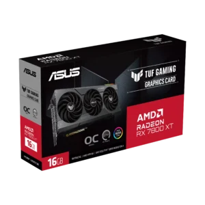 ASUS Graphic Card Radeon RX 7800 XT 16GB GDDR6 TUF OC TUF-RX7800XT-O16G-GAMING