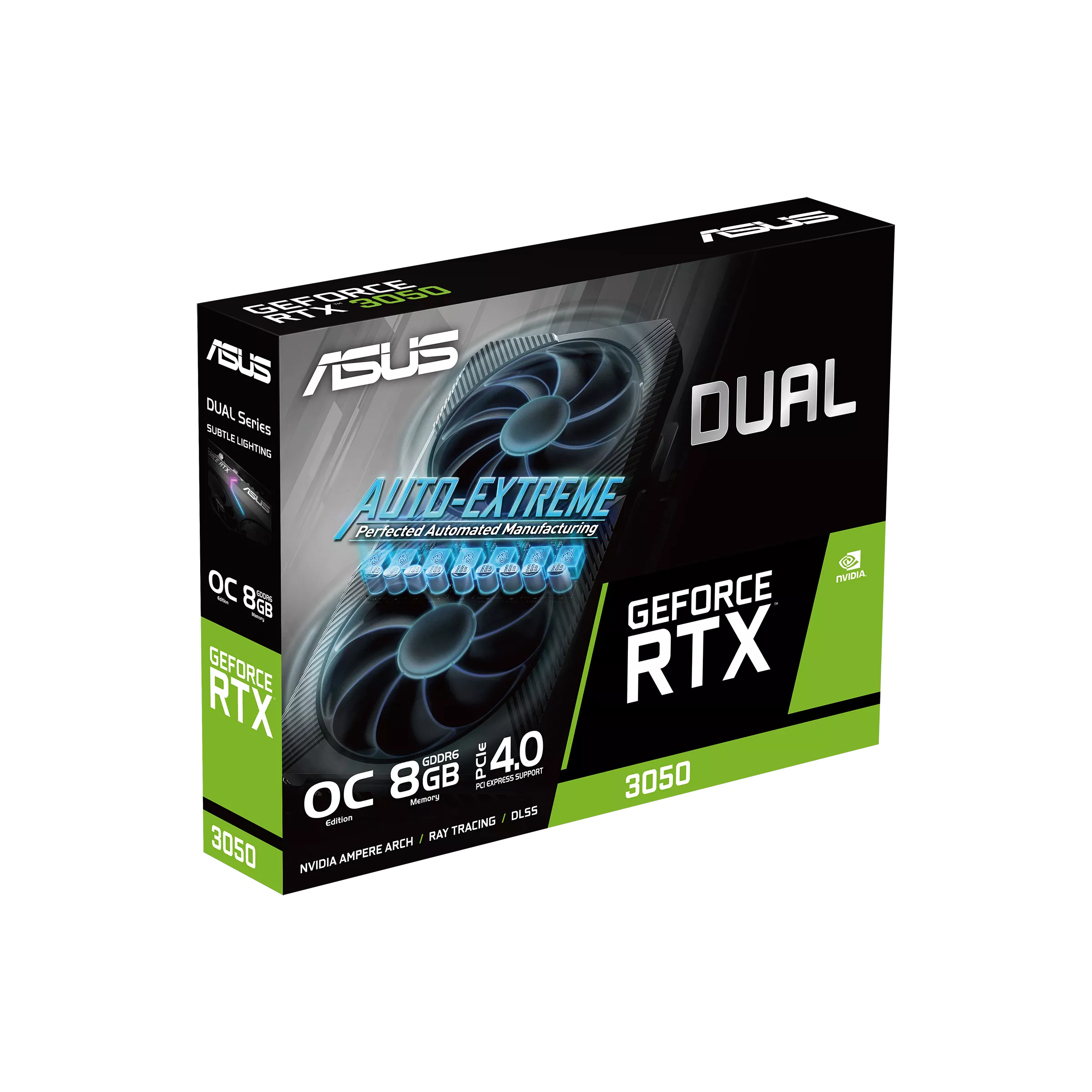 ASUS Dual GeForce RTX™ 3050 V2 OC Edition 8GB GDDR6