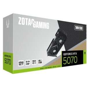 ZOTAC Graphic Adapter GeForce RTX 5070 12GB GDDR7 Twin Edge
