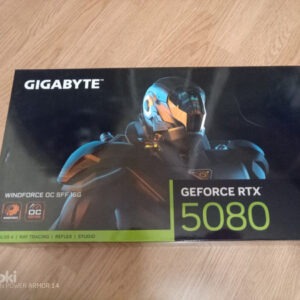 GIGABYTE Graphic Adapter GeForce RTX 5080 16GB GDDR7 WINDFORCE OC
