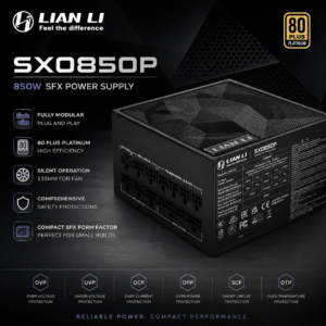 LIAN LI SX G9P.SX0850P.B000.EU 850W 80+ Platinum