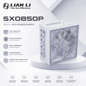 LIAN LI SX G9P.SX0850P.W000.EU 850W 80+ Platinum