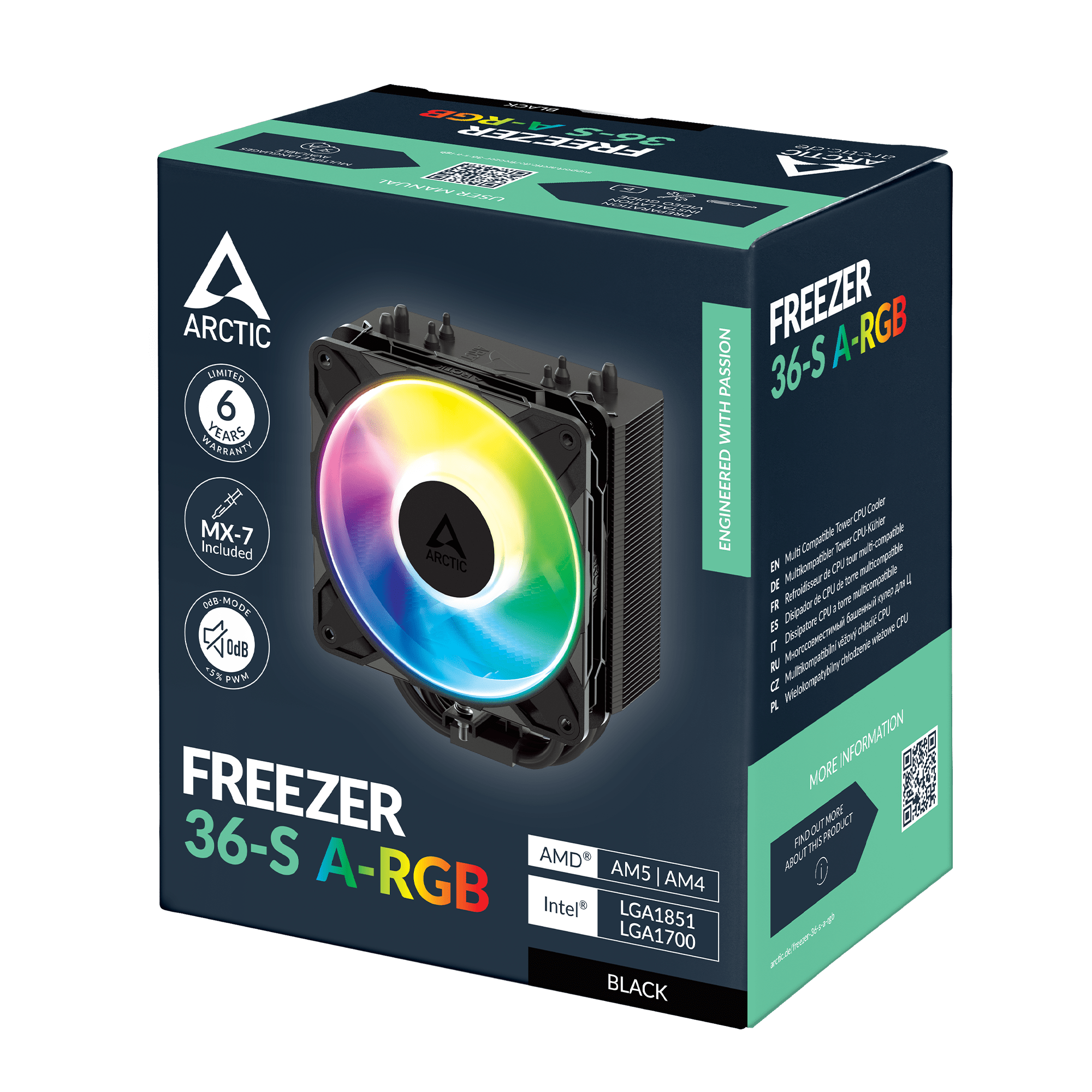 ARCTIC FREEZER 36-S A-RGB BLACK ACFRE00198A BULK - Image 9